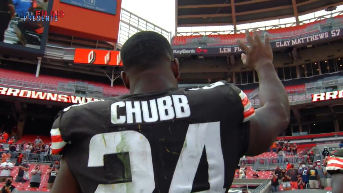 .Nick Chubb's rushing talent is exceeded only by his resilience Congrats on an incredible career 🧡