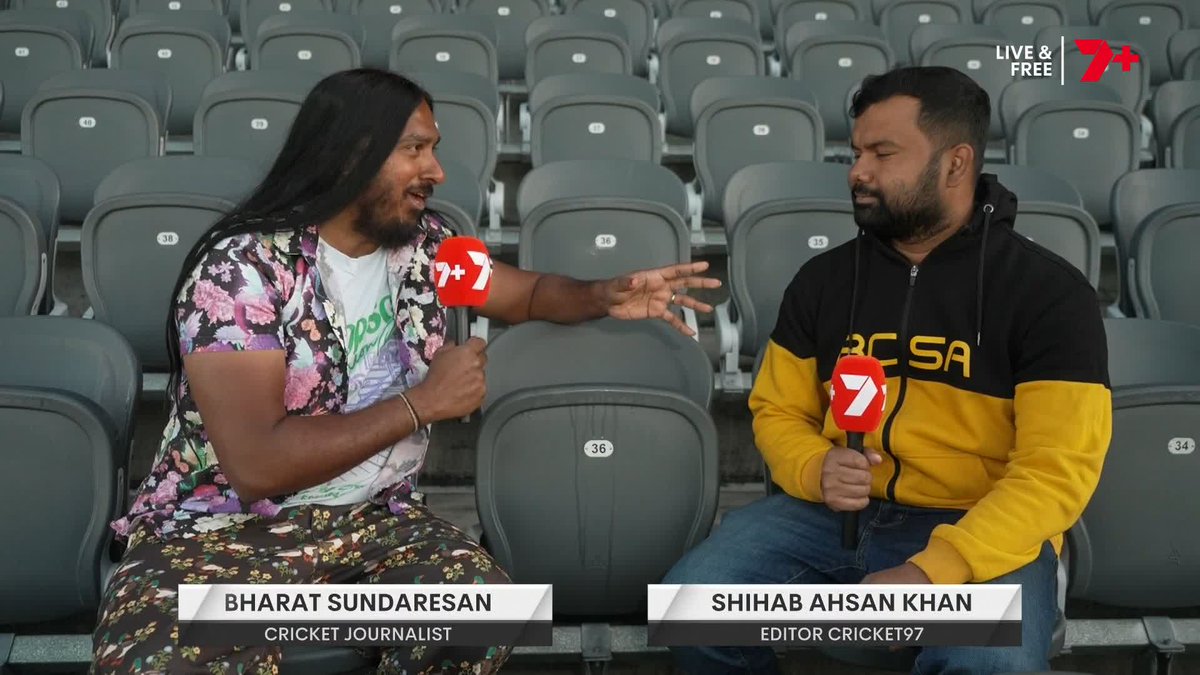 The view from Bangladesh 🇧🇩 Bharat Sundaresan chats with Shihab Ahsan Khan, the editor of Cricket97, about how the shock Darwin win has reverberated back home 🙌 #AUSvBAN