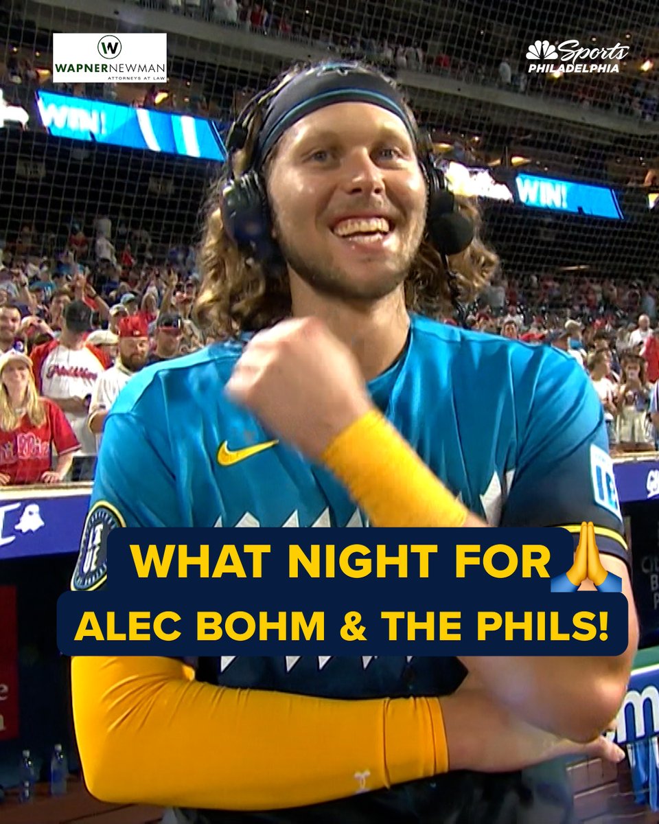 "We're just doing a better job of getting into at-bats and seeing a lot of pitches." Alec Bohm says the Phillies are trying to be tough outs. | Wapner Newman