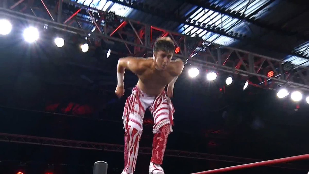 .Nick Wayne reaches deep into the arsenal with a desperate move to turn the tide! Watch #ROHDBD LIVE on #HonorClub