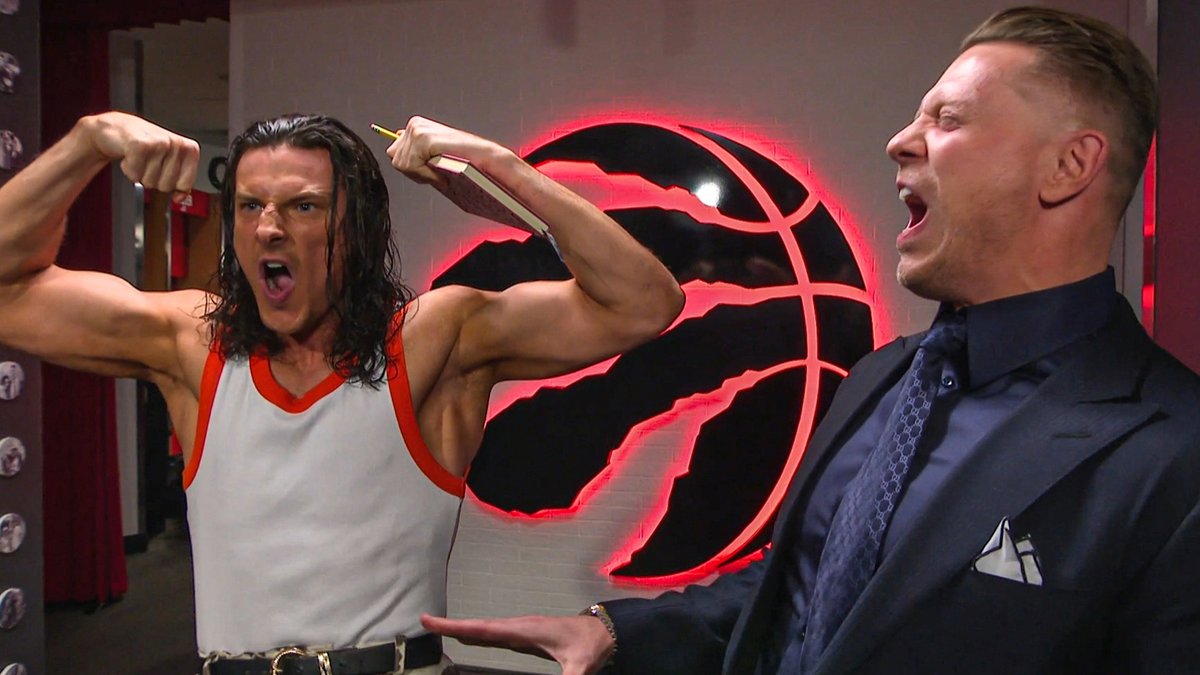 EXCLUSIVE: The Miz bestows his wisdom onto KIT💪WIL💪SON💪.
