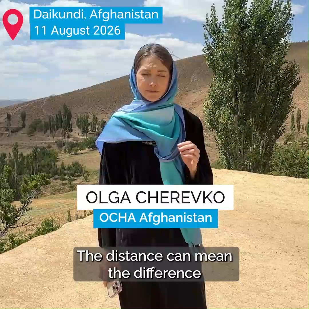 Humanitarians go the extra mile. Sometimes across mountains, into the most remote communities to ensure no one is left behind. When people cannot reach healthcare, mobile health teams in Afghanistan bring healthcare to them. Watch how they save lives every day. #ActForHumanity