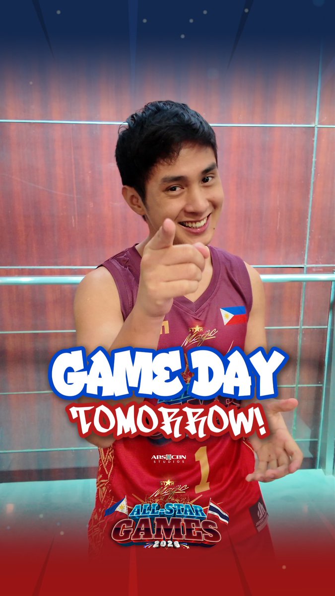 🙋🏻♀️🙋🏻♂️Itaas ang kamay kung excited na kayo para sa SEA-bling showdown BUKAS kasama si #JMIbarra at ang kanyang fellow Shooting Stars! 🗓️August 23 ⏰Doors open at 11 AM | Program begins at 1 PM 📍 SM Mall of Asia Arena 🎟️ Tickets available via and all SM Tickets outlets Stream the #StarMagicAllStarGames2026 LIVE and catch the All-Star Fancams featuring your fave Star Magic artists for only ₱79*. Go to the ABS-CBN Entertainment YouTube Membership and click "JOIN," or book via iWantTickets. AVAILABLE WORLDWIDE | *Additional charges may apply. #TatakStarMagic