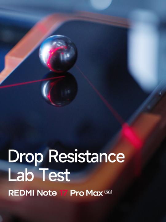 A drop test isn't over when the phone hits the ground. It's over when everything still works. See the REDMI Note 17 Series put through every check after every drop.