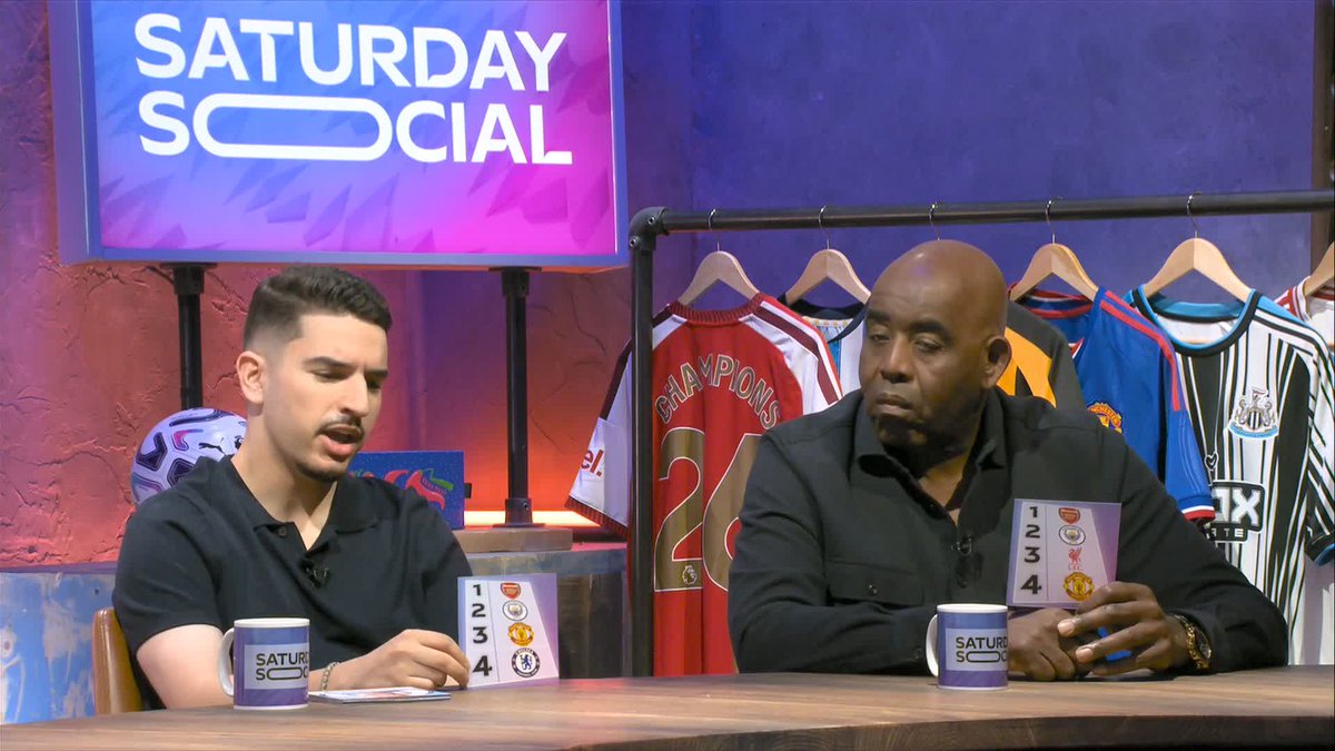 "Arsenal look a cut above the rest!" 🏆 Who do you think will win the Premier League and complete the rest of the top 4 this season? 🔢 #SaturdaySocial