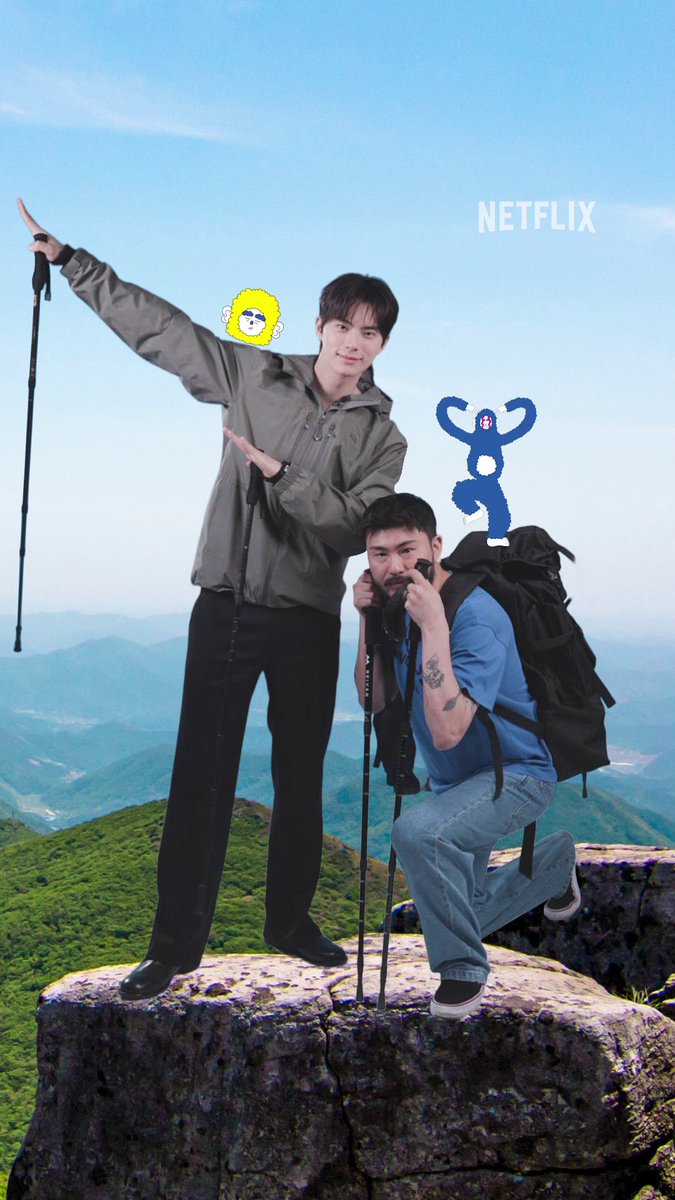 ✌️ 저장하고 따라 하세요 ✌️ 1인부터 4인까지 하산악회 완등 인증 포즈 모아왔습니다. <대등왜?>, 절찬 스트리밍 중. 오직 넷플릭스에서.