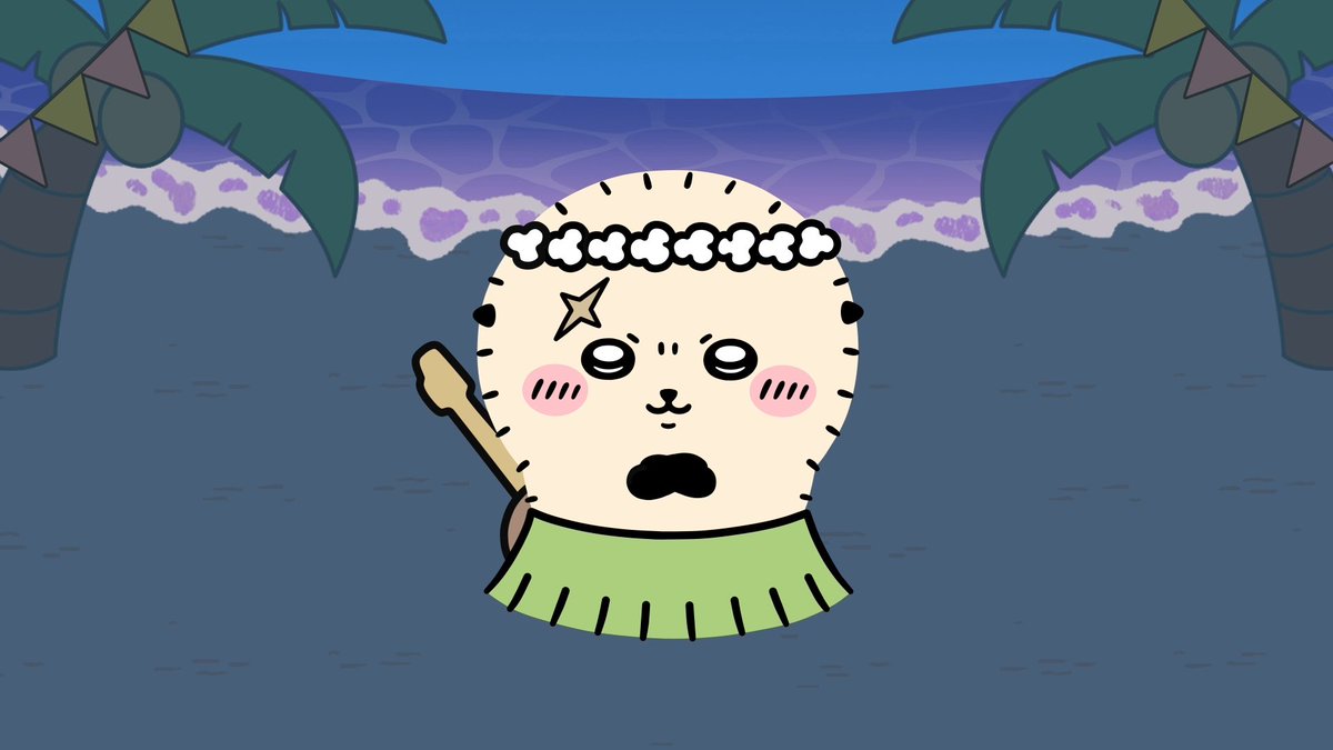 ╭━━━━━━━━━━━╮ 🏝️人魚の島衣装🏝️ ラッコ ╰━━━━━━━━━━━╯ ラッコの人魚の島衣装をご紹介✨ #ちいぽけ #ちいかわぽけっと #ちいぽけ人魚の島
