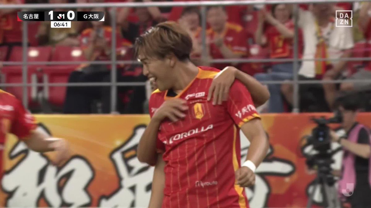 地を這うような一撃💥 このミドルを新たな武器に 木村勇大 今季初ゴールはゴラッソ‼️ 🏆明治安田J1リーグ第3節 🆚名古屋×G大阪 📺 #DAZN配信中 #だったらDAZN