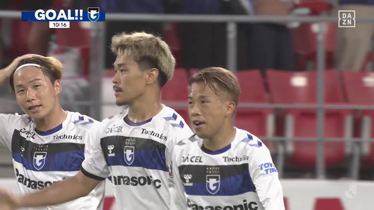 実に3年ぶりの一撃 J1の舞台では久々のゴール 食野亮太郎が同点のゴラッソを叩き込む🔥 🏆明治安田J1リーグ第3節 🆚名古屋×G大阪 📺 #DAZN配信中 #だったらDAZN