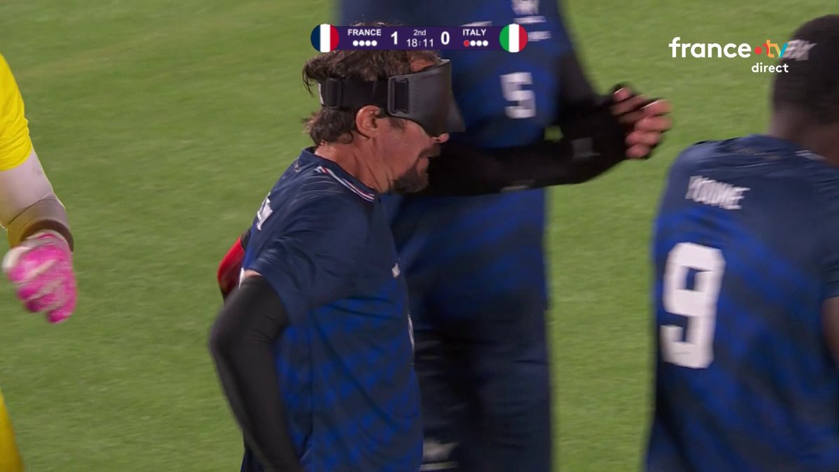 🇮🇹🇫🇷⚽️🧑‍🦯 FLASH | L’équipe de France de cecifoot jouera la FINALE de l’Euro, après sa victoire contre l’Italie.