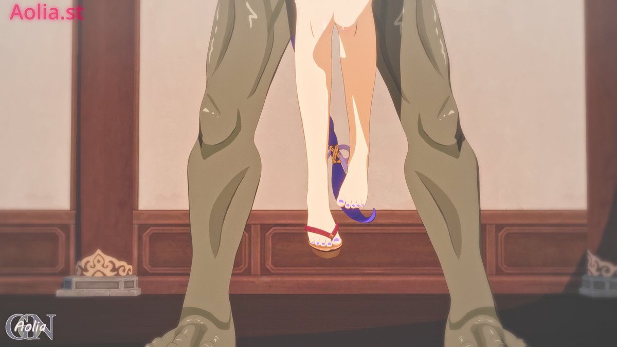Raiden Shogun X Hilichurl! [Aoliagon] Genshin Impact: raiden shogun hilichurl monster fuck heat 1:16 fire! 🍑🍆💦🔥🥵 Full uncut here 👇 #Rule34 #RaidenShogun #GenshinImpact #Aoliagon #NSFW
