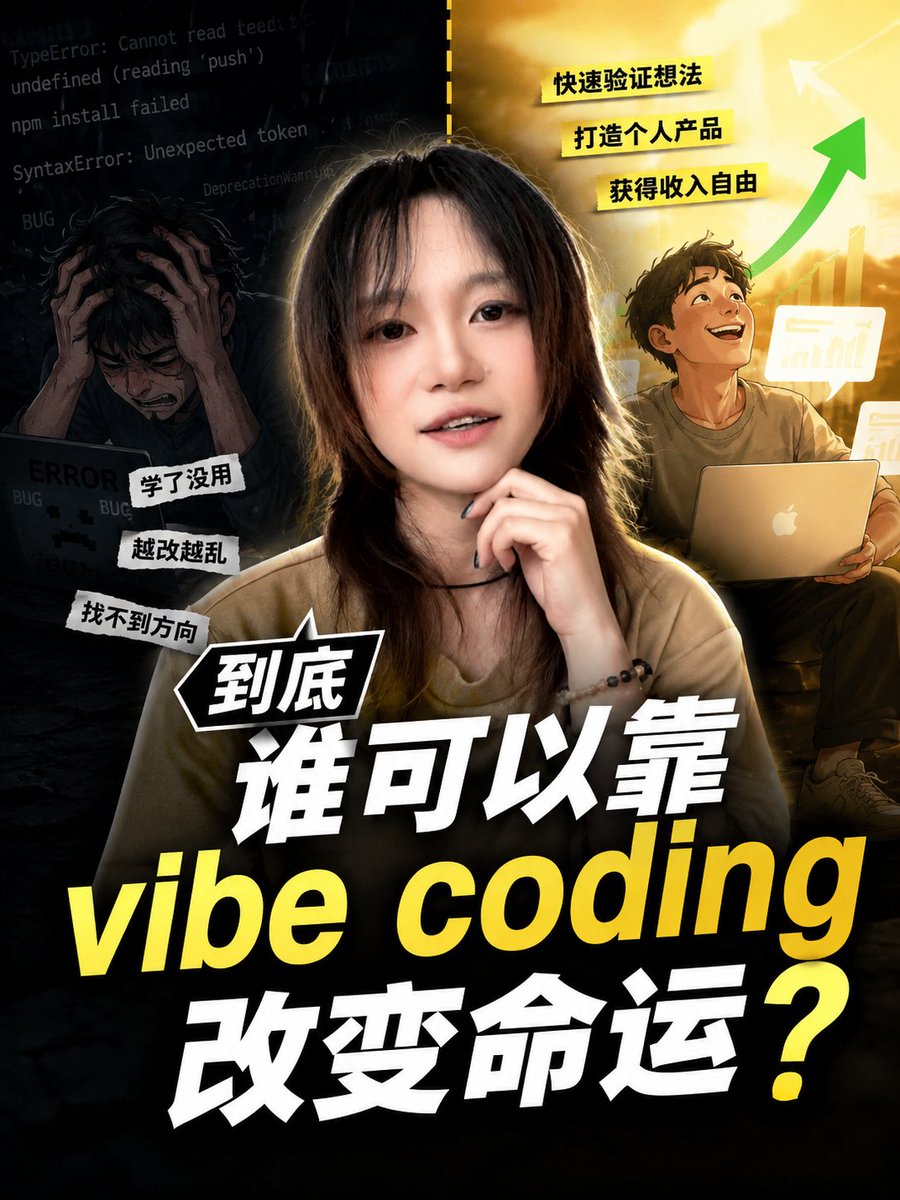 到底谁可以靠vibe coding改变命运？ 去那个什么萃创造力大赛了，和好多网友见了面吃了个便饭，下次再聚