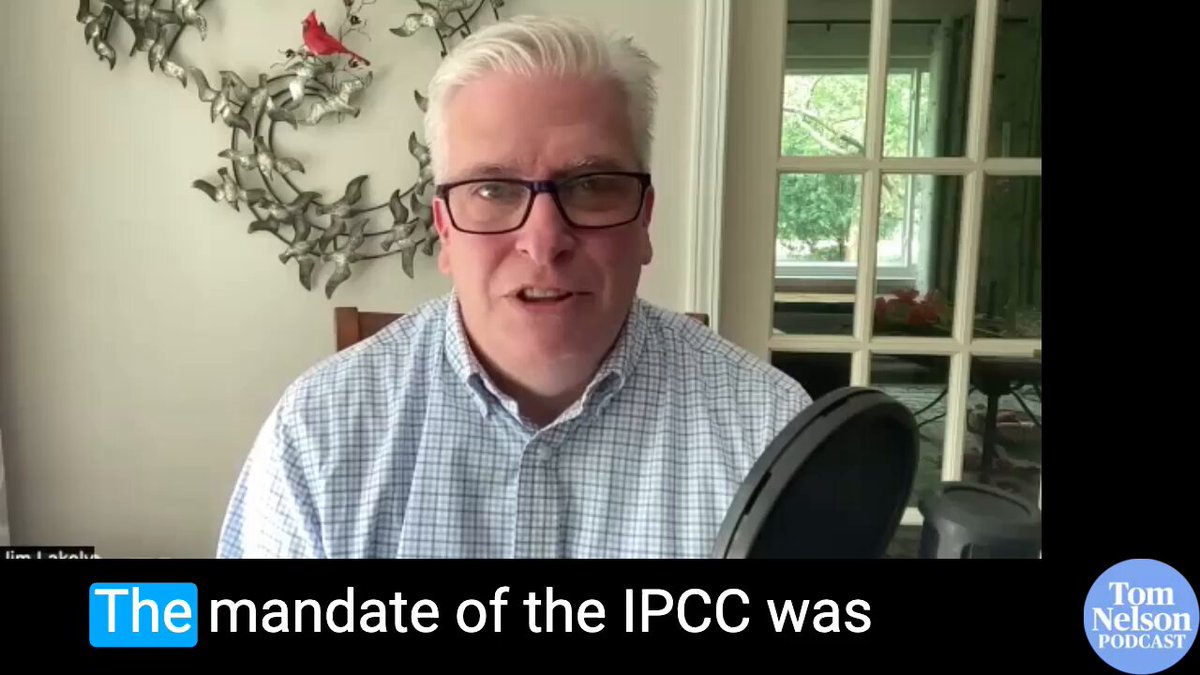 .Jim Lakely: "The mandate of the IPCC was not to examine climate science. Its mandate from the very beginning was to figure out how much human activity is affecting the climate. That's a very big and important distinction. So from the beginning, the United Nations and the scientists they pulled together are not interested in pursuing open inquiry about climate science. They had already established a crime, that crime being human activity and the emission of CO2 is destroying the planet, and the mandate of the IPCC was basically to indict humanity for that crime. It's not to pursue science."