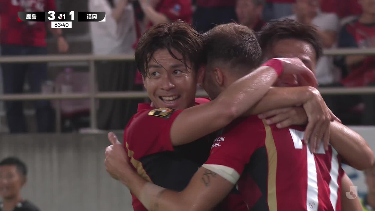 鈴木優磨のパスからチャヴリッチがアウトサイドでゴール💫 🎦 ゴール動画 🏆 明治安田Ｊ１リーグ 🆚 鹿島vs福岡 🔢 3-1 ⌚️ 64分 ⚽️ チャヴリッチ（鹿島） #Ｊリーグ