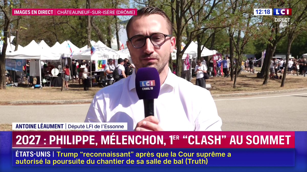 Présidentielle : "mettre la dette au frigo", le plan de La France insoumise est-il possible ? 👉 L'interview en intégralité d'Antoine Léaument, député LFI de l'Essonne, lors des universités d'été de LFI. 👉 Jean-Luc Mélenchon est l'invité du 13H de TF1, ce samedi.