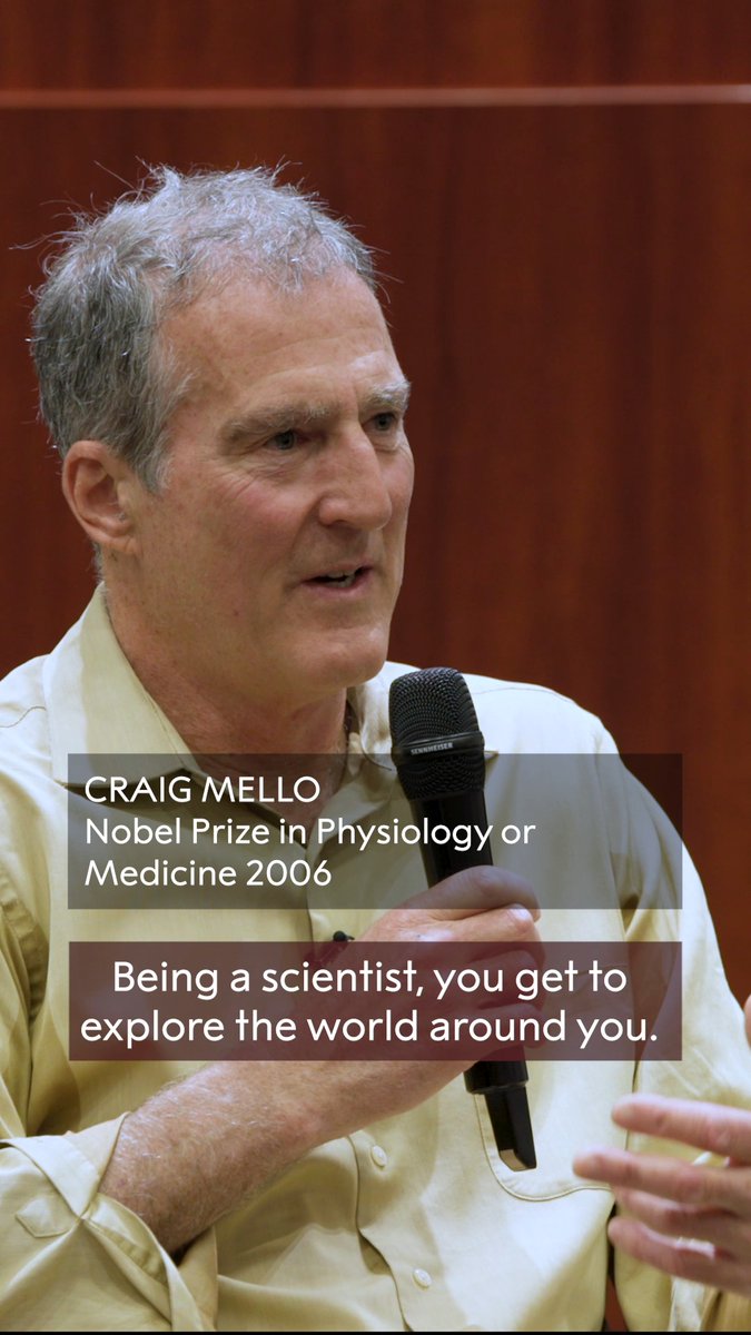 "The more you learn and know about the world, the more mysterious it gets." Craig Mello speaks about the mystery of our world. He was awarded the 2006 medicine prize for discoveries of RNA interference – gene silencing by double-stranded RNA.