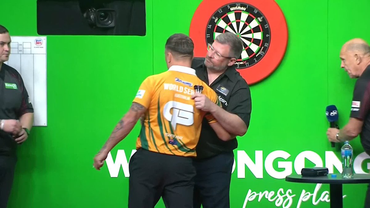 WADE PUTS OUT PRICE! James Wade is one game away from a maiden World Series of Darts title! Wade accounts for 2024 champion Gerwyn Price in our opening semi-final! #AusDarts | SF 📺