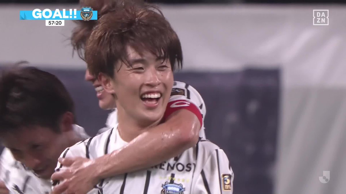 セットプレーから同点 山原怜音→山本悠樹へ ファーサイドからダイレクトボレー！ 🏆明治安田J1リーグ第3節 🆚広島×川崎F 📺DAZN配信中 #だったらDAZN
