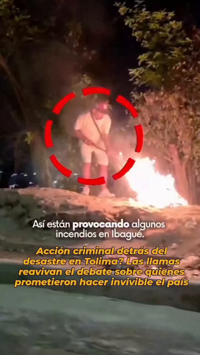 Los INCENDIOS en el monte y en las fincas NO SE CAUSAN SOLOS... Recuerden que los ORCOS COMUNISTAS prometieron HACER INVIVIBLE EL PAÍS porque CEPEDA perdió las elecciones!!