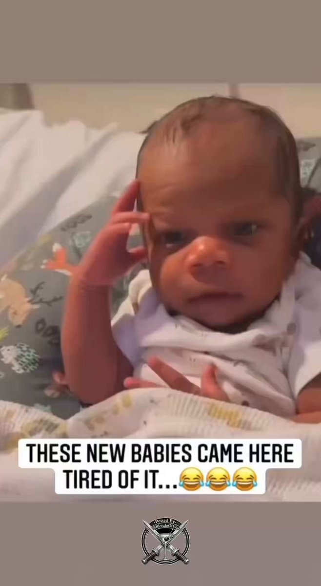 These babies spent 9 months in cushioned bliss, relative quiet, and mostly undisturbed peace and after a shocking entrance, some have already had enough. 😂 A few are adapting well, but there are a couple who are ready for a vacation from this place. We are fatigued, too, kids. Get used to it.