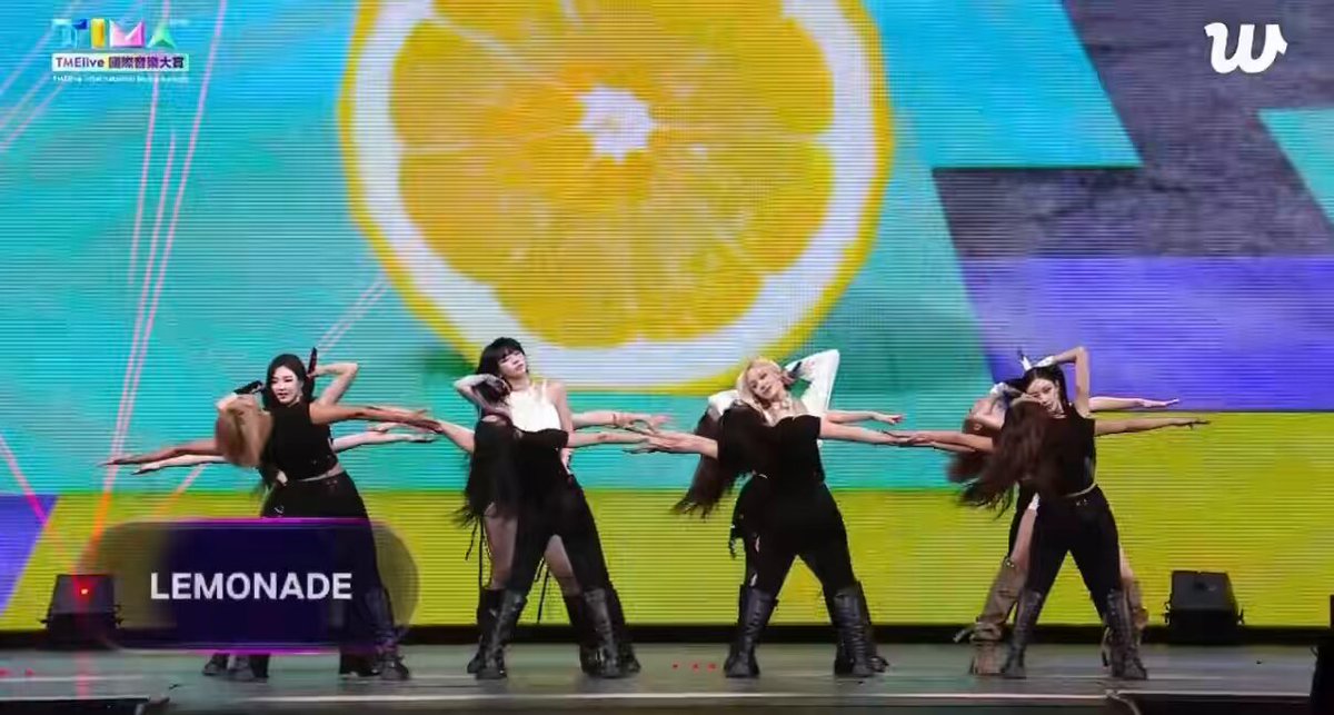 aespa performing ‘Lemonade’ at TIMA 2026
