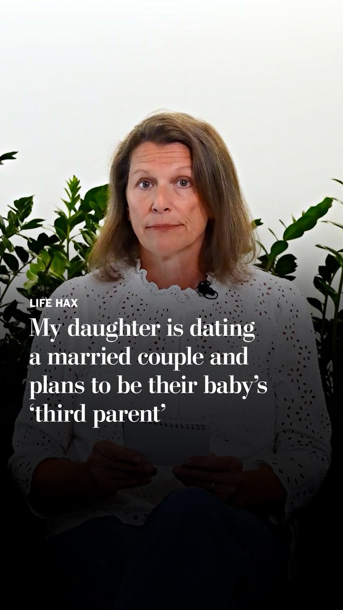 My daughter is in a polyamorous relationship with a married couple who are trying to have a baby. She plans to adopt the baby as a “third parent.” I don’t like the man and am worried for her. Should I intervene? Advice columnist Carolyn Hax weighs in. Read more: