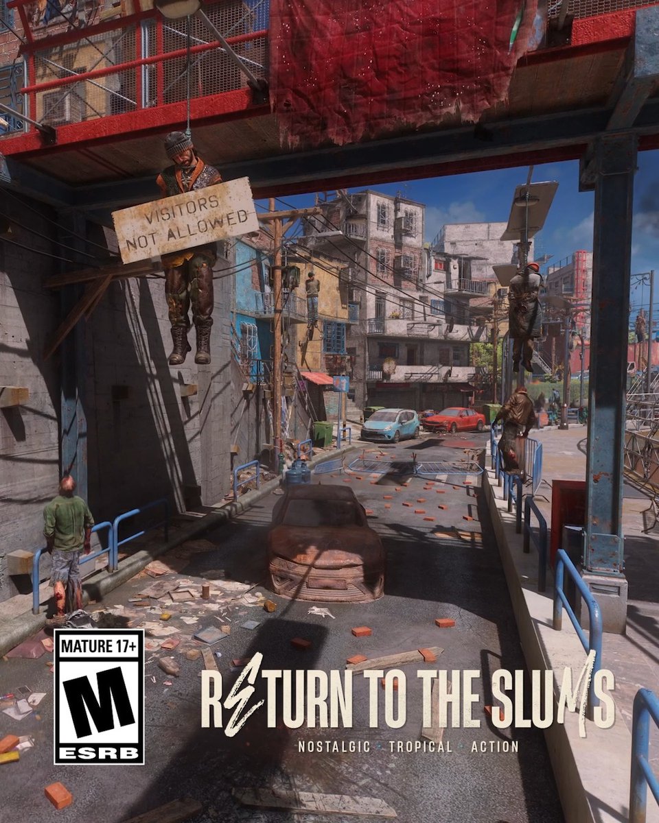🚨 Harran is calling once again. Escape the chaos of the central city and find yourself in a coastal favela where tropical beauty meets the devastation of the outbreak. Check the Return to the Slums map in Dying Light 2: Stay Human.