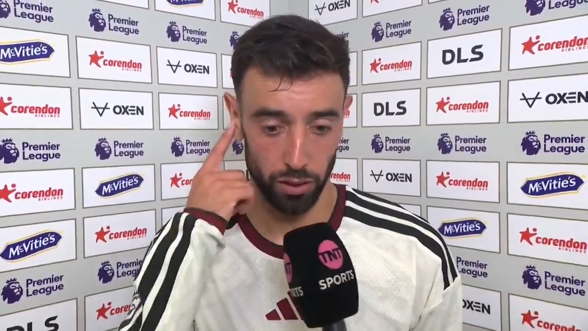 "Same mistakes as we made last season in every away game. We give the ball away too much." Bruno Fernandes reacts to Man United's opening weekend defeat 🗣️ 🎙️ Jules Breach | 📺 Watch live on TNT Sports &amp; HBO Max