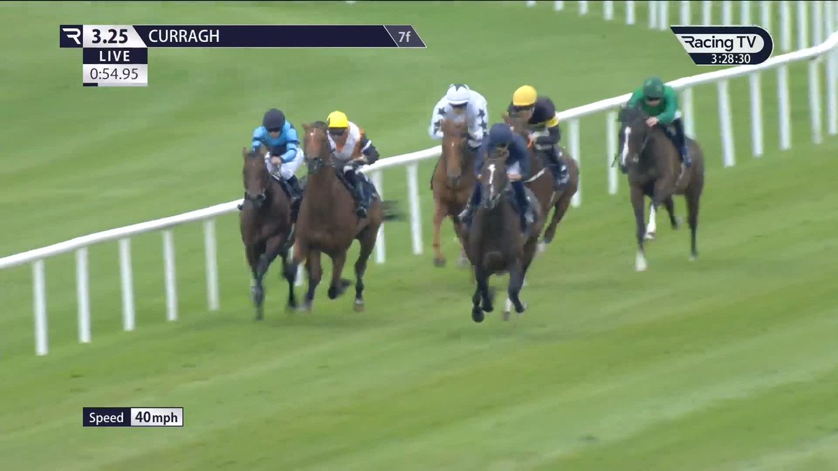 Favourite for the 2027 Betfred Derby, Giant Sequoia (Frankel) scores on his first start at Group level in the Coolmore City Of Troy Tom Cooper Irish Stallion Farms Futurity Stakes in a 1-2 for Aidan O'Brien The Curragh Racecourse