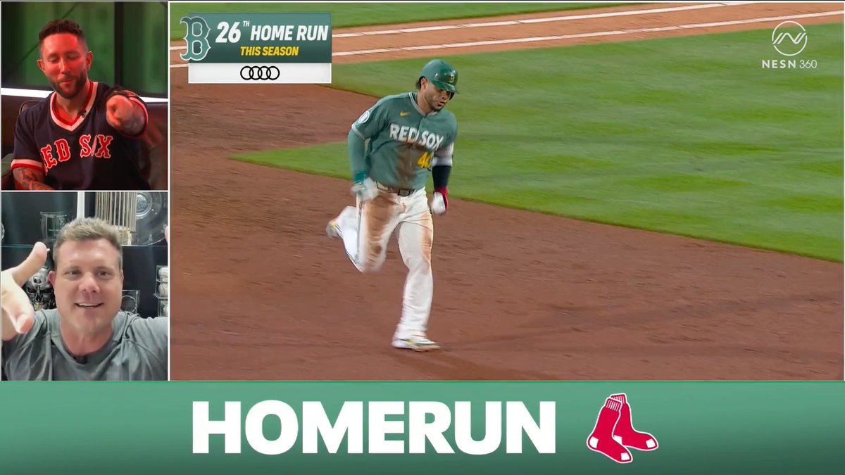 Longest home run by a Red Sox hitter this season.