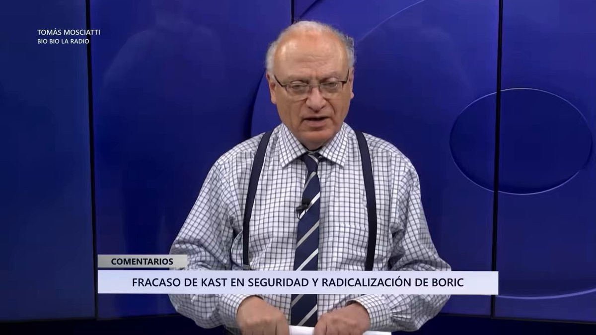 🔴Tomás Mosciatti: "el presidente Kast destruyó la narrativa de Boric"