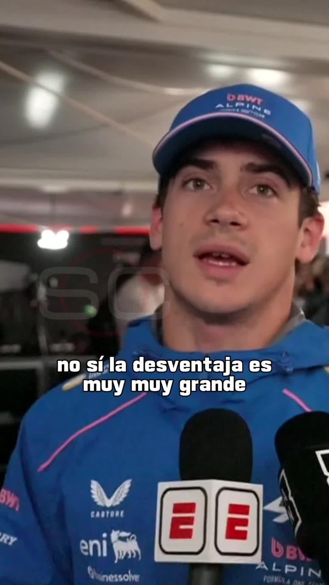 “LA DESVENTAJA ES MUY GRANDE. ESTOY CONTENTO CON MI LABURO, CREO QUE HICE UNA GRAN CLASIFICACIÓN” Franco Colapinto se refirió a la diferencia de su auto y el de Pierre Gasly que fue el único Alpine en recibir actualizaciones