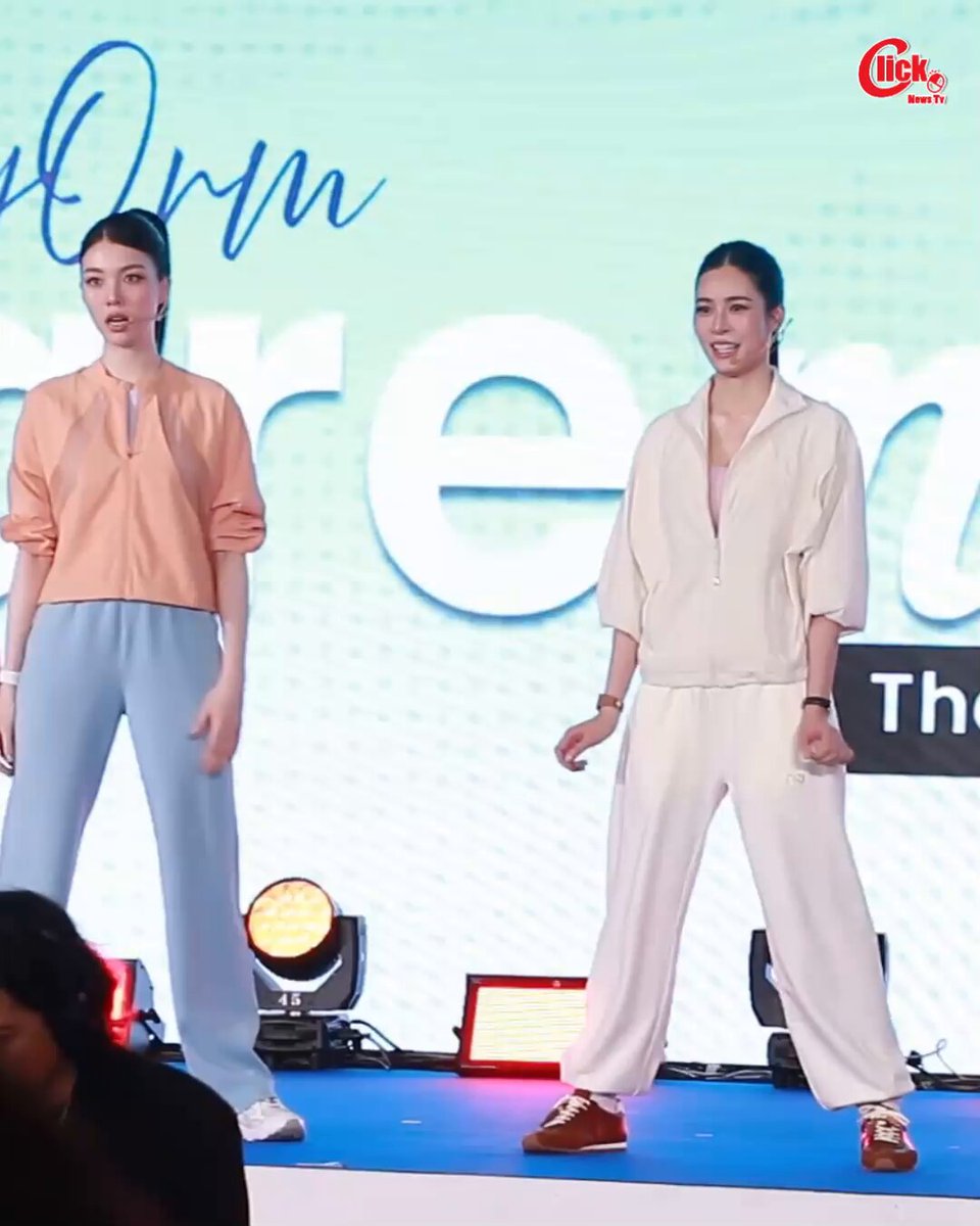 พี่แดง น้องเขียว ณ โต๊ะ A18 LINGORM PRESENTER MEGA WE CARE #LingOrmxMegaWecareMitment