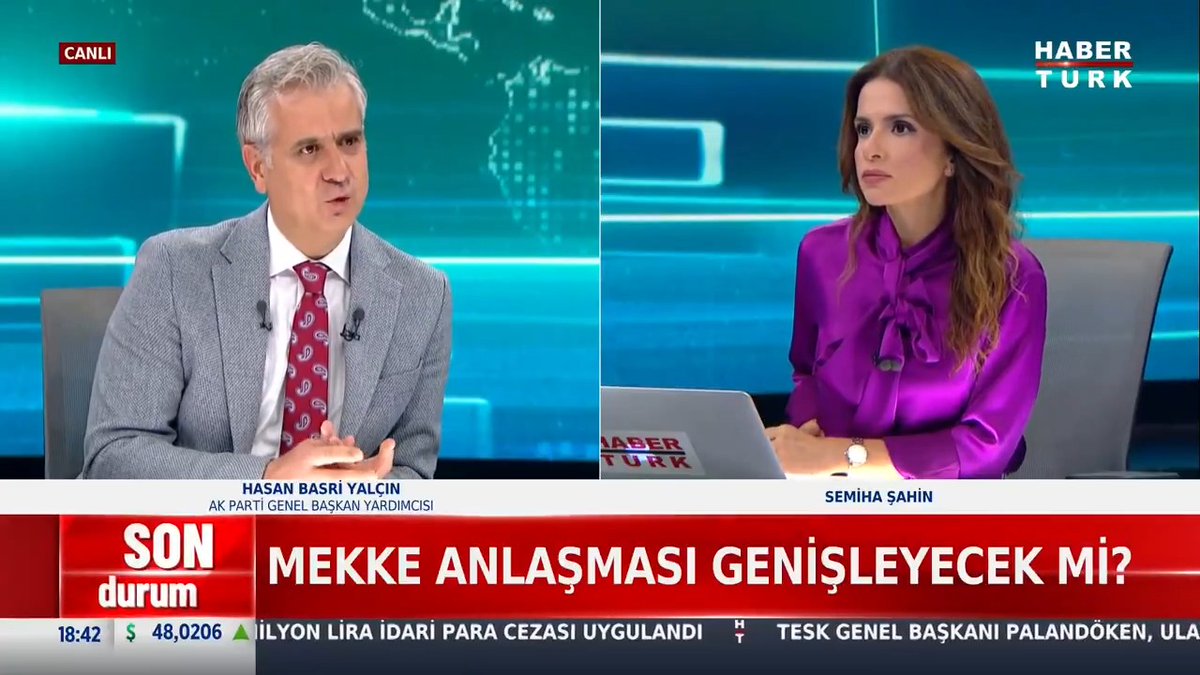 #SONDURUM - Mekke Anlaşması genişleyecek mi? AK Parti Genel Başkan Yardımcısı Hasan Basri Yalçın (Hasan Basri Yalçın) #AnaHaber'de anlattı.