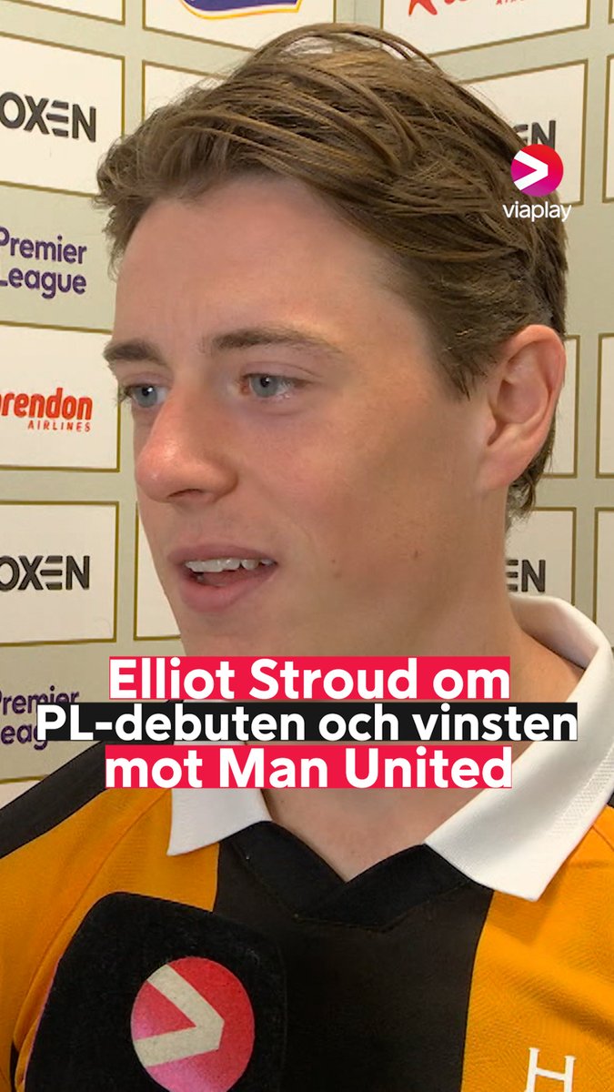 "Otroligt att få göra debut och speciellt i en sådan här match" ✅ Elliot Stroud om PL-debuten och 2-0-vinsten hemma mot Manchester United ⚽️🟠