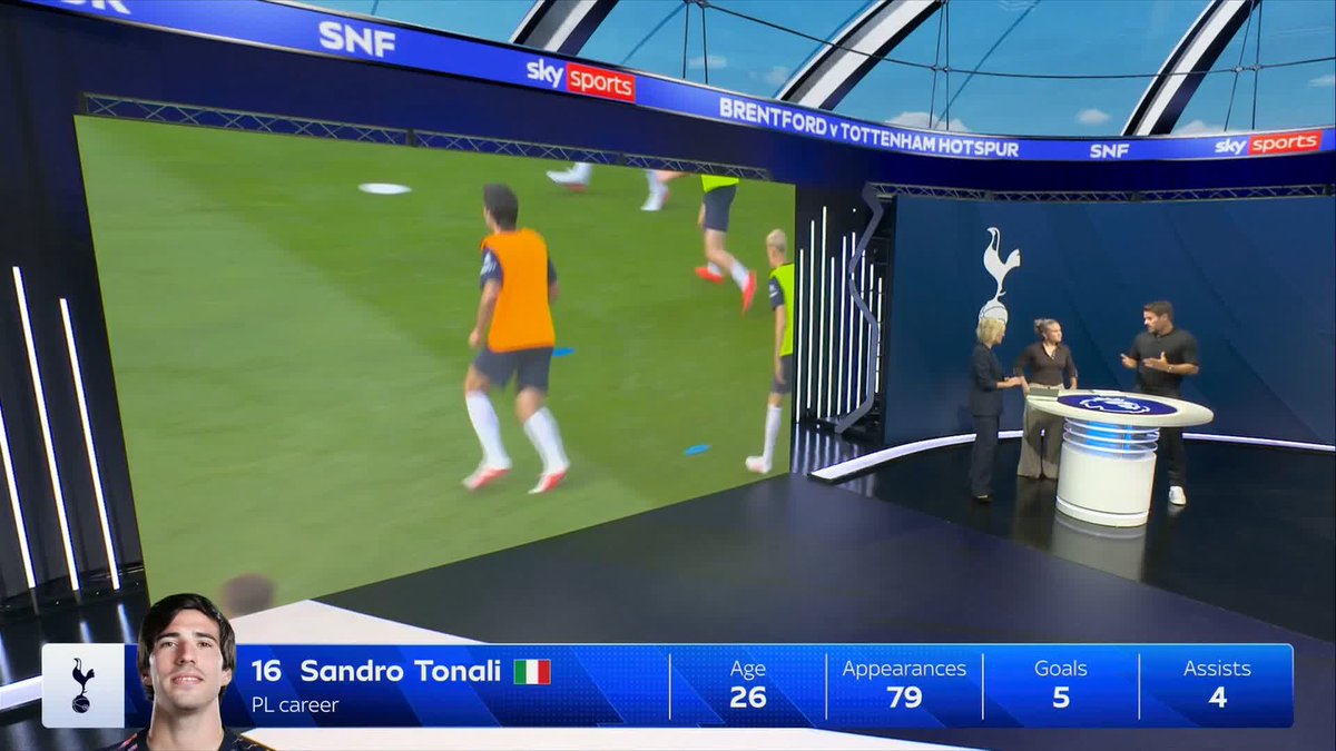 "He is a beautiful footballer" Jamie Redknapp on Spurs record signing Sandro Tonali 🙌