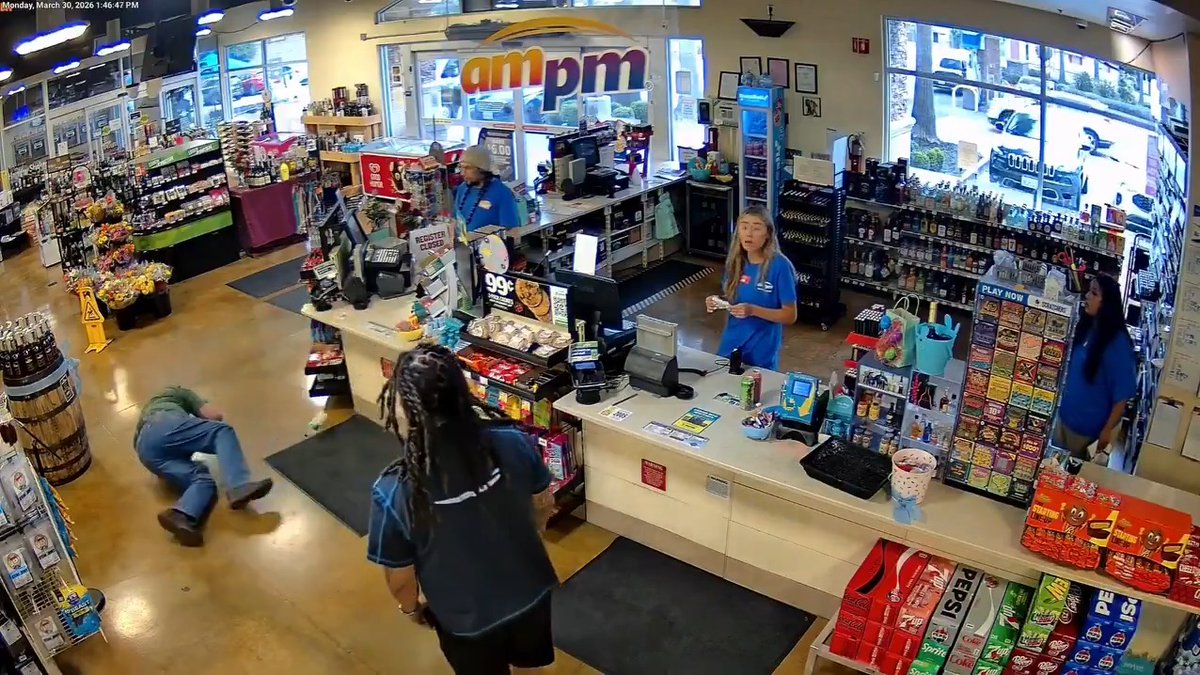 An Amazon driver was reportedly upset over where a 71 year old man parked (seriously....) and followed him inside this Elk Grove, CA gas station, threatened him, then punched him in the head from behind. The criminal was arrested for assault but hasn't had his court date yet - he'll probably be released immediately anyway in California. The family of the man assaulted is also suing Amazon in civil court. Plan accordingly... #california #crime #amazon #ego #dumb #decay #3rdWorld #ElkGrove #democrats #sacramento