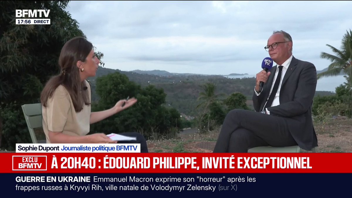 "Avant l'heure, c'est pas l'heure, après l'heure, c'est plus l'heure": dans un entretien exclusif à BFMTV, Édouard Philippe répond à Gabriel Attal sur un rassemblement en février pour l'élection présidentielle