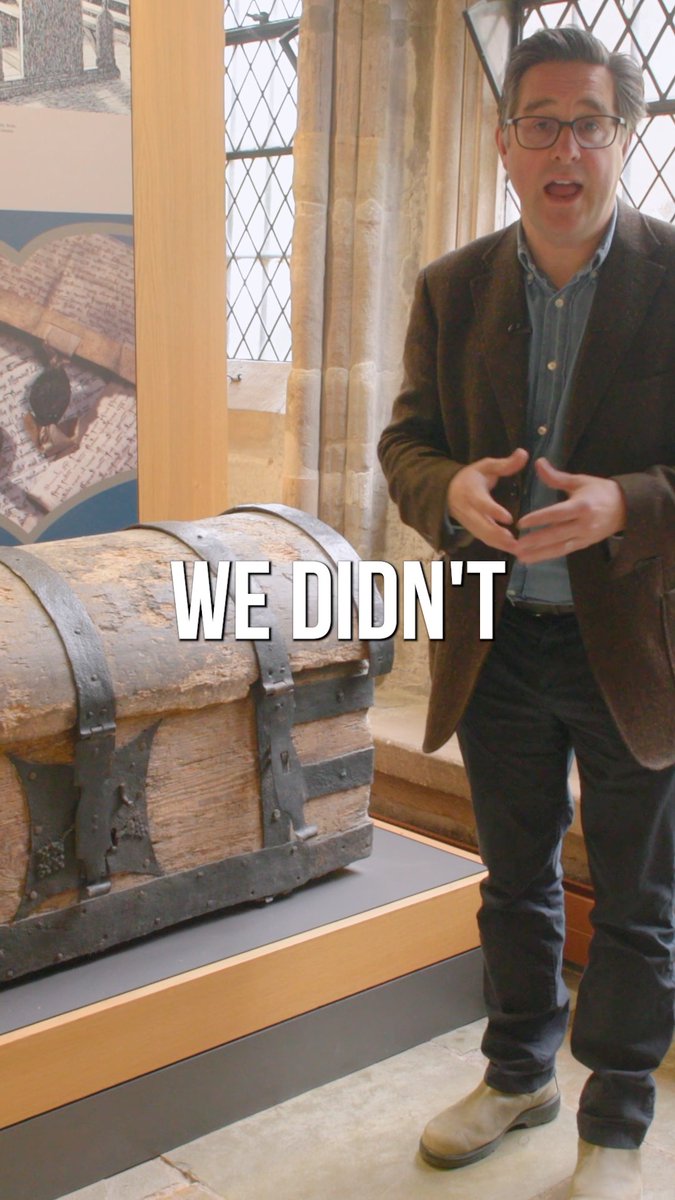 Before libraries had shelves, they had locks. 🔐📚 Professor William Whyte explores how Oxford’s earliest libraries began not as rooms, but as chests used to keep books and other valuable possessions safe.