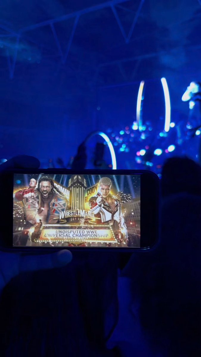 EVERYONE AT THE WEEKND RECENT CONCERT MISSING 2023 ERA IN WWE 😭