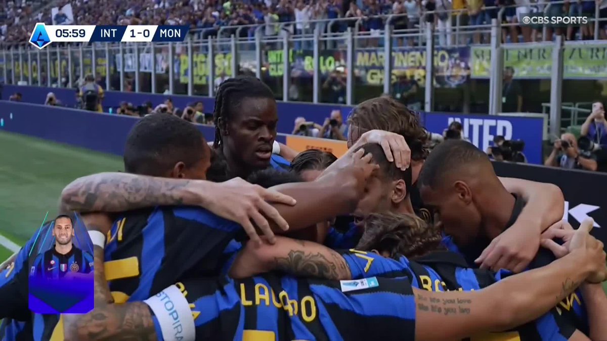 INTER BANGER 😱 Hakan Çalhanoglu kicks off his Serie A campaign with a BANG 💥💥💥 Watch every Serie A match on Paramount+ 📺