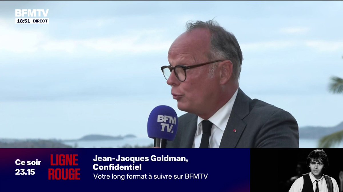 "Je ne crois pas qu'il ait envie d'être candidat à la présidentielle": dans un entretien exclusif à BFMTV, Édouard Philippe réagit à l'hypothèse d'une candidature de Sébastien Lecornu à l'élection présidentielle de 2027