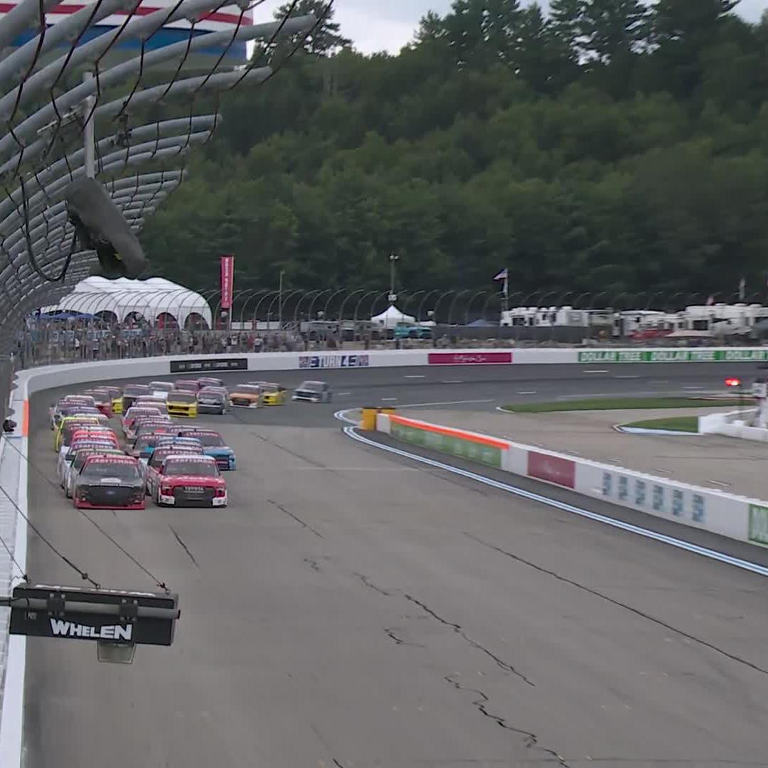 Things are underway, kinda. The CRAFTSMAN Truck Series finishes out the regular season at New Hampshire Motor Speedway. Live NOW on FOX: NASCAR.