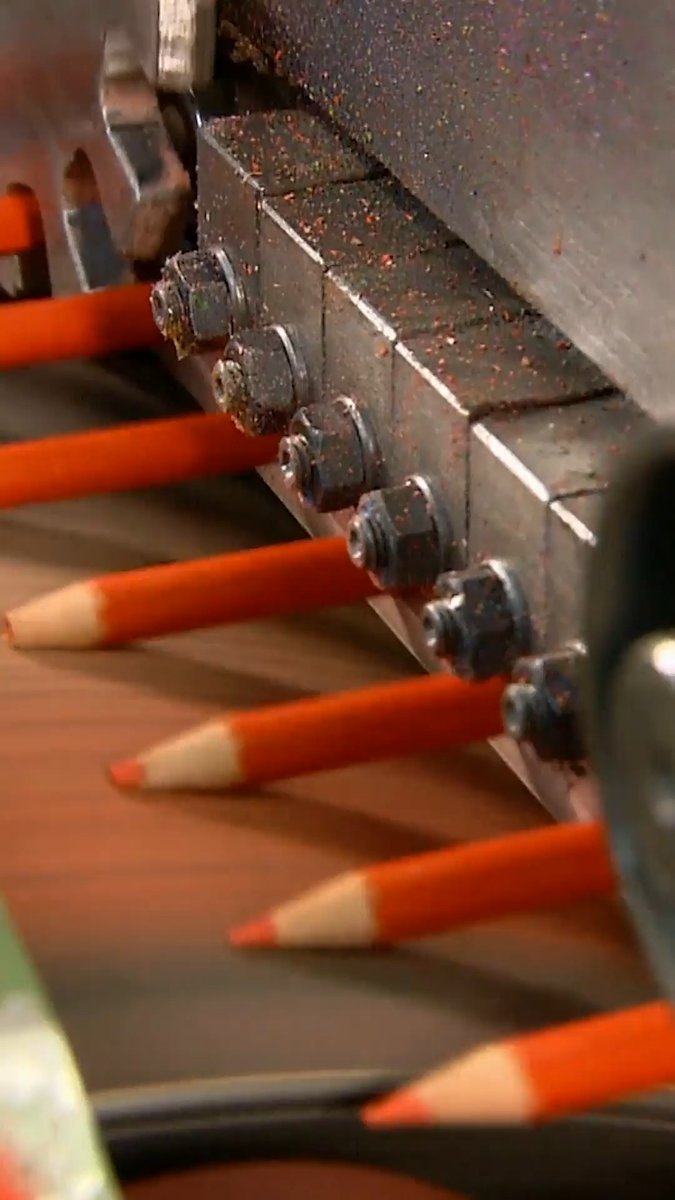 Creating colored pencils ๐จ #howitsmade #art #coloredpencils