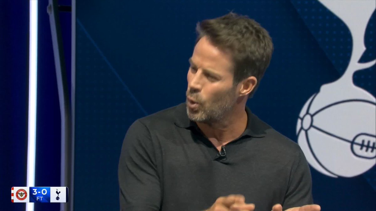 🗣️ "They were like a team of strangers" Jamie Redknapp reacts to Spurs' 3-0 defeat to Brentford 💬
