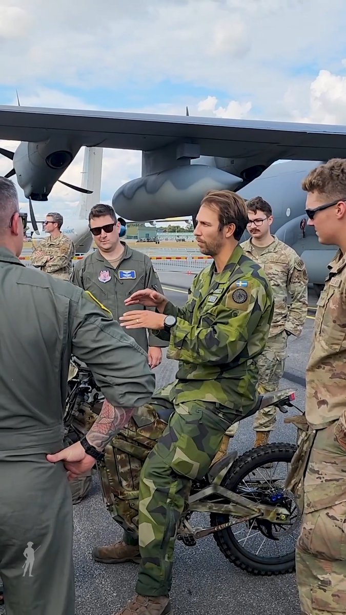 New York and South Dakota National Guard members joined their Swedish counterparts in preparing aircraft and equipment for an air show to commemorate 100 years of Swedish air power. 🔗