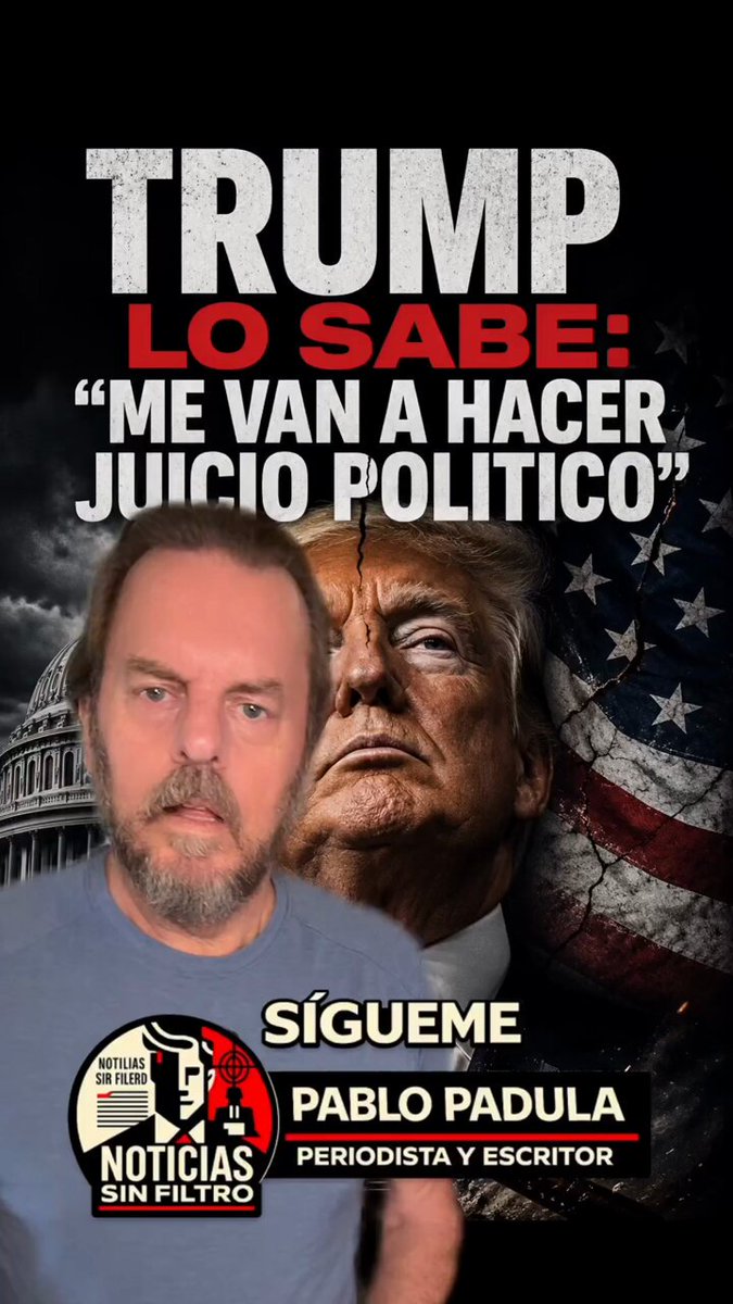 En el momento que los demócratas recuperen el control del congreso comenzarán los procesos para hacerle juicio político a Donald Trump y él lo sabe perfectamente. #JuicioPolítico #DonaldTrump #Congreso #Demócratas #Cargos