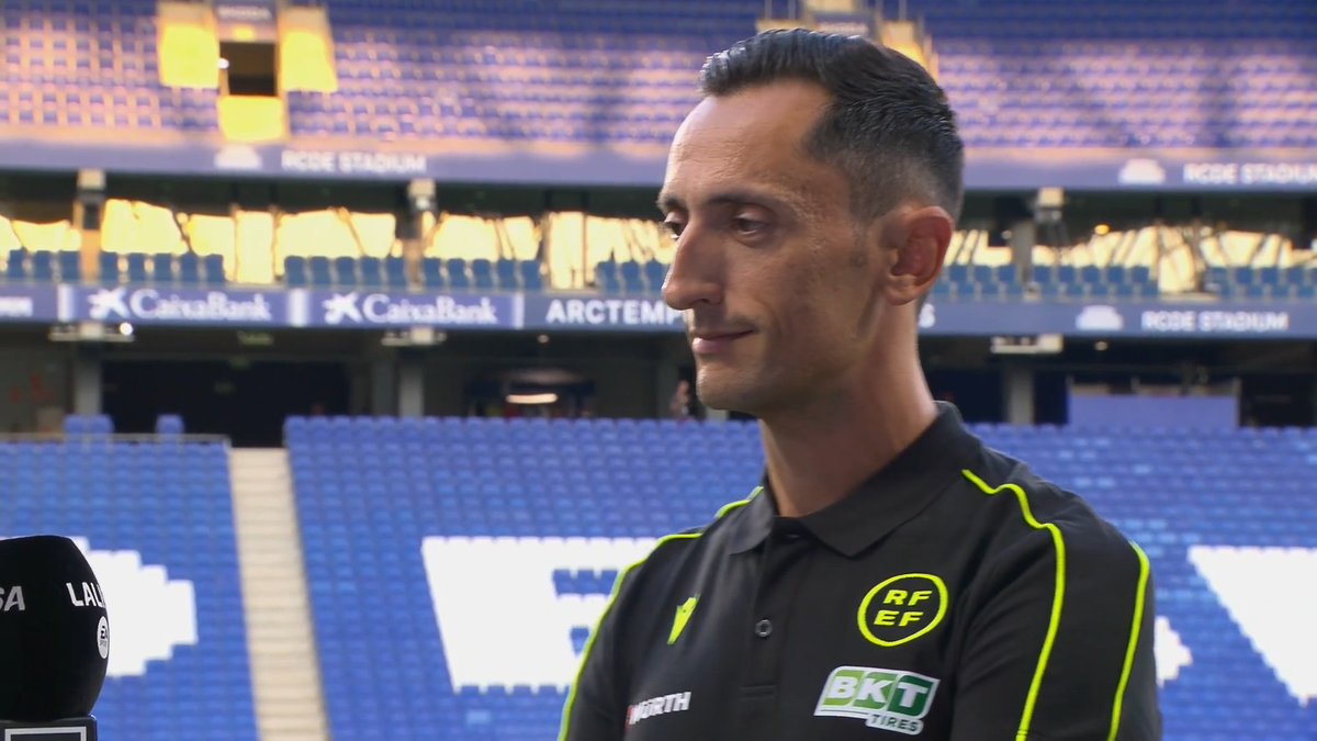Las palabras de José María Sánchez, colegiado del EspanyolRealMadrid, antes del encuentro. 🎙 DAZN España BehindLALIGA | VUELVELALIGA | RFEF