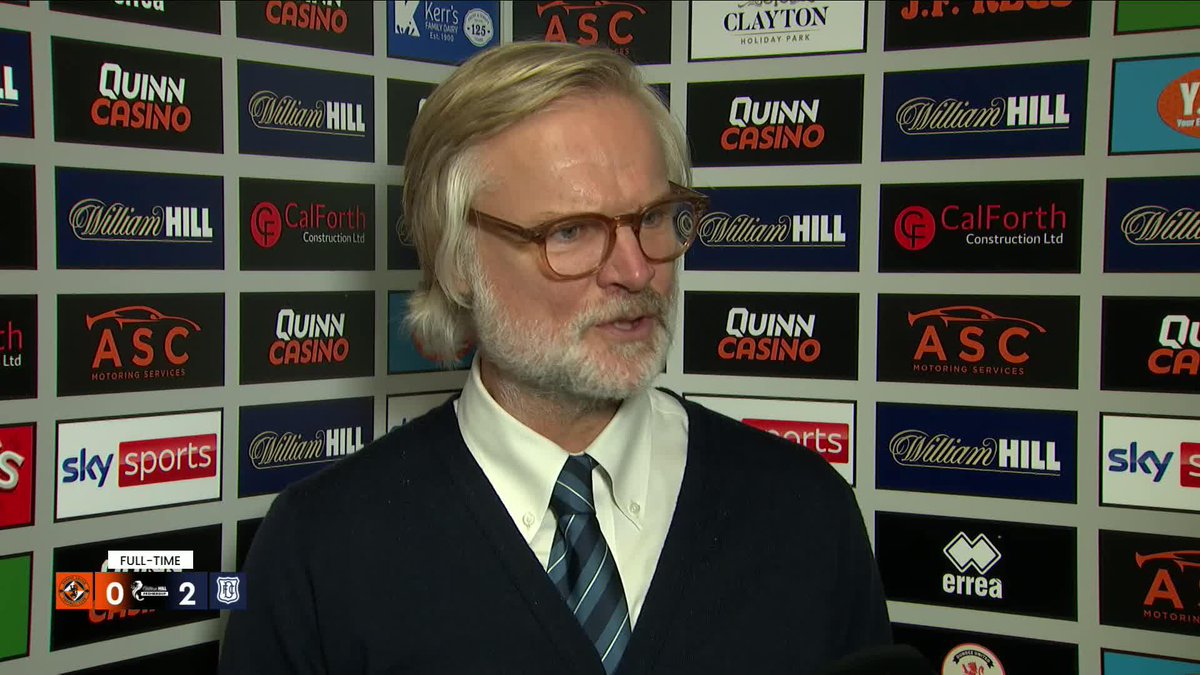 🔵 Dundee Football Club manager Steven Pressley speaks after his side's derby win against Dundee United, highlighting how his side's personality was key on the day "I was so proud of that group of players" 🗣️ #SPFL