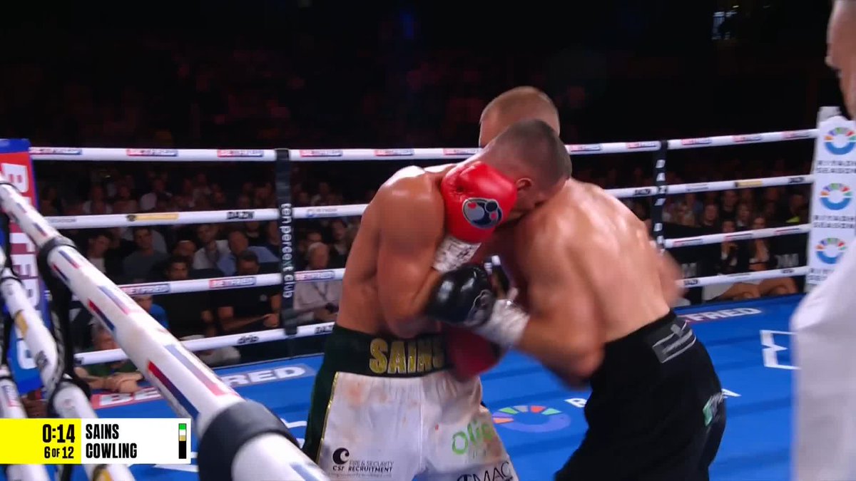 Jimmy survives a scare at the end of the sixth! 😯 #SainsCowling | DAZN Boxing | #LiddardMorello